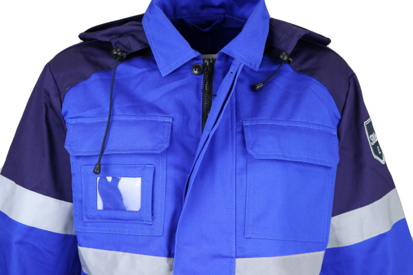 Костюм мужской Газпром из АЭС тканей с МВО 003, тип ИТР