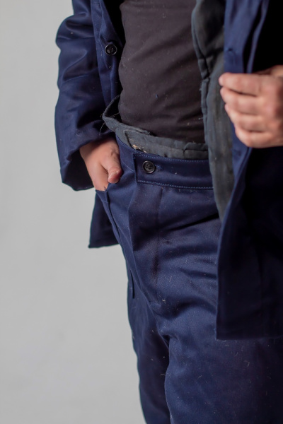 Костюм сварщика зимний тк. Велдшилд 450 двойной с БР