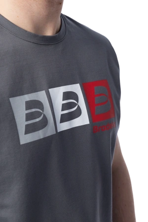 Футболка BRODEKS KS705 (серый)