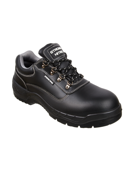 Полуботинки STRONG NITRO ПУ/Нитрил с КП и КС (черный/серый)