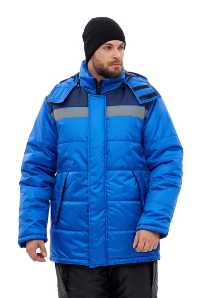 Куртка ЭРЕБУС зимняя (васильковый/т.синий)