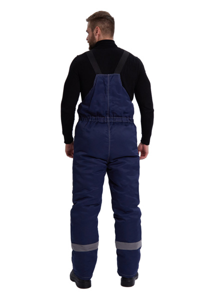 Костюм ВЬЮГА зимний с ПК (т.синий/василек)