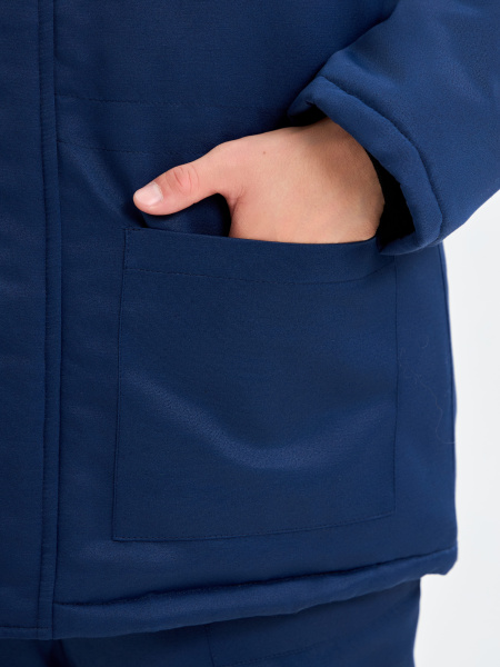 Костюм КВАЙЛ-2 зимний с ПК (т.синий/васильковый)