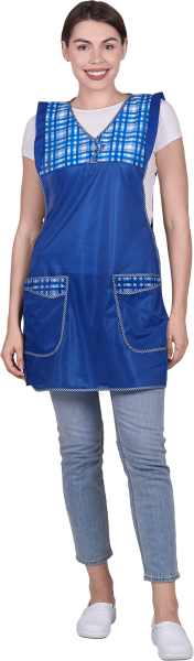 Фартук ХОЗЯЮШКА нейлоновый (василековый)