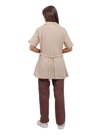 Костюм ГЛОРИЯ 2 женский с БР (бежевый/коричневый)
