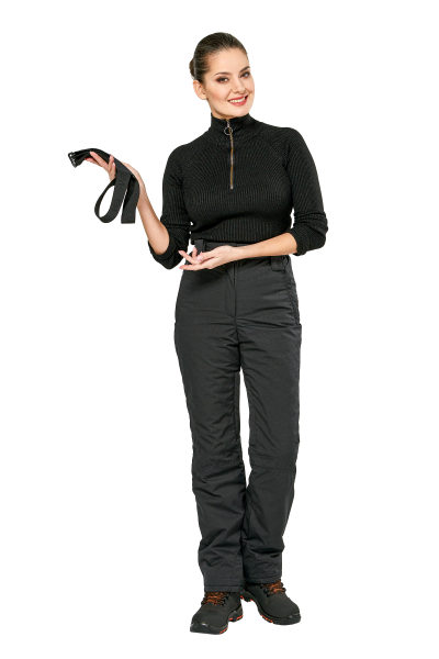 Брюки ЕНИСЕЙ зимние женские (черный)