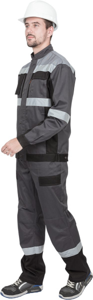 Костюм ГРАНИТ НЕО с ПК (серый/черный)