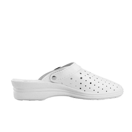 Сабо женские иск.кожа ПВХ (белый)