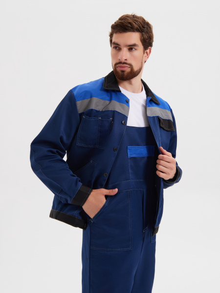 Костюм КОРПУС с ПК (синий/черный/василек)