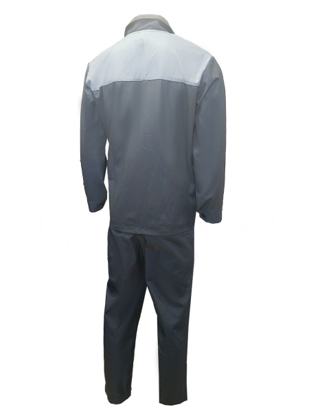 Костюм СПЕЦИАЛИСТ ЛАЙТ с БР (т.серый/св.серый)