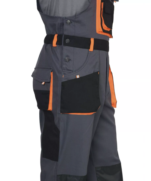 Полукомбинезон СИРИУС-МАНХЕТТЕН стрейч (т.серый)