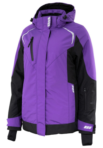 Куртка BRODEKS KW 208 женская зимняя (фиолетовый)