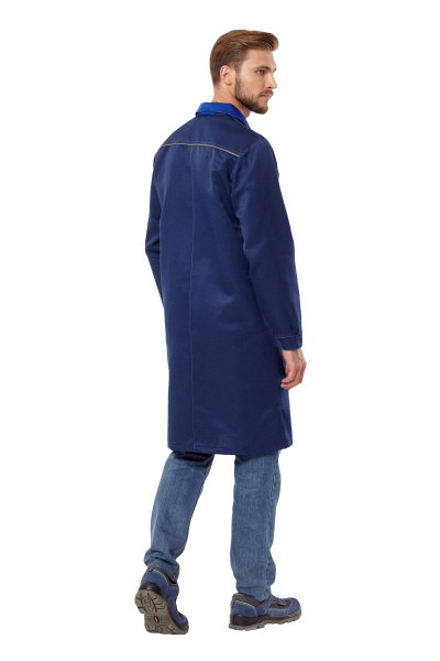 Халат СТРАЙК (т.синий/василек)