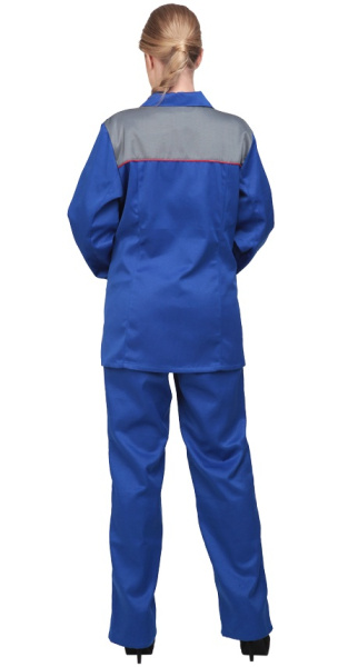 Костюм ЛАДА с БР (василек/серый)