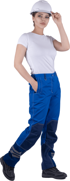 Брюки ЭДВАНС женские (василек/синий)