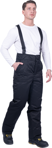 Брюки ЗАЩИТА зимние (чёрный)