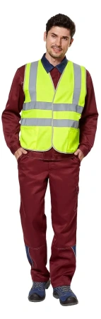 Жилет сигнальный с СОП