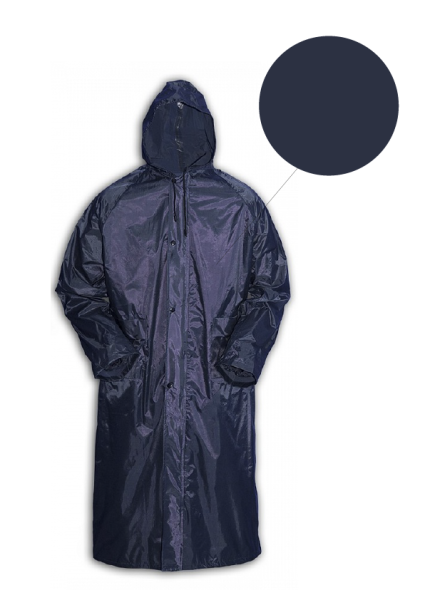 Плащ влагозащитный нейлон с ПВХ R511 (синий)