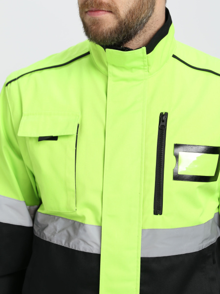 Куртка-трансформер PROFLINE SPECIALIST МВО сигнальная (желтый/черный)