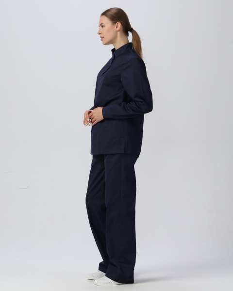 Костюм ХАССП-СТАНДАРТ NEW женский с БР (т.синий)