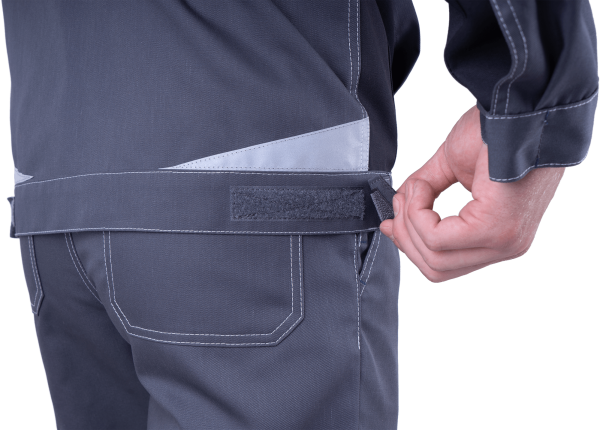 Куртка ТУРБО SAFETY (серый/т.серый)