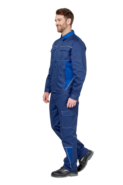 Костюм СТРАЙК 1 SAFE с БР (синий/василек)