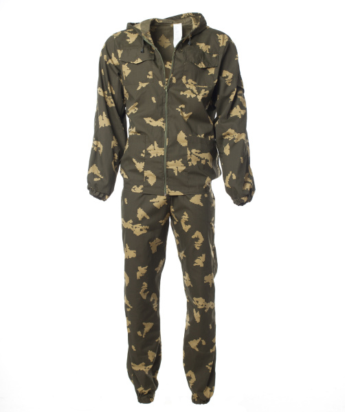 Костюм ПОГРАНИЧНИК с БР (кмф хаки/желтый)