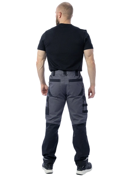 Брюки Brodeks KS 302 (серый/черный)