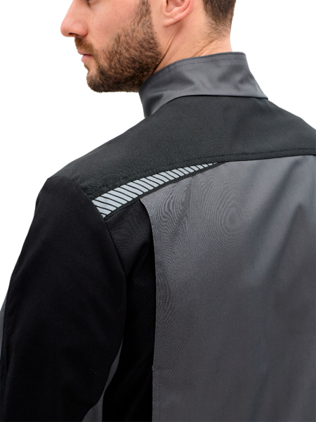 Куртка RONTA KR271 (т.серый/черный)