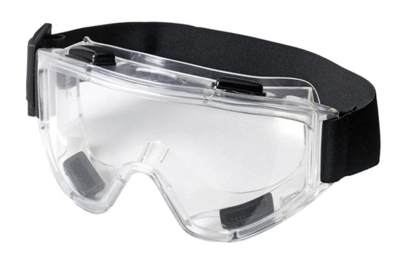 Очки JL-D056 ПРОФИ ПАНОРАМА 2С-1,2 PС закрытые н/в (прозрачный)