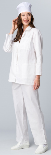Костюм повара женский (белый)