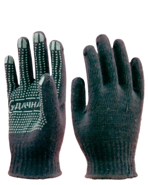 Перчатки х/б удачная с ПВХ СПЕЦ-SPB