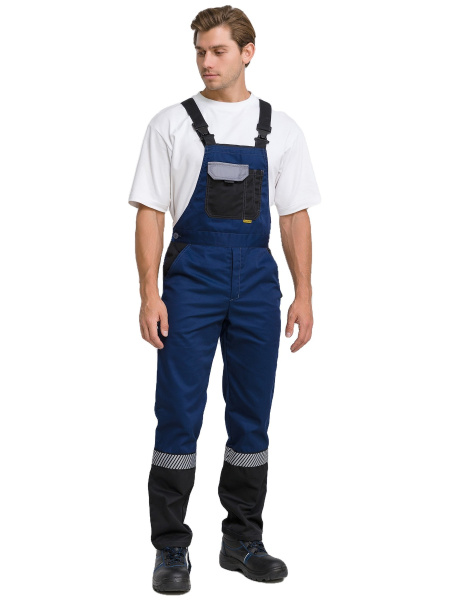 Костюм RONTA KS262 СОП с ПК (т.синий/серый/черный)