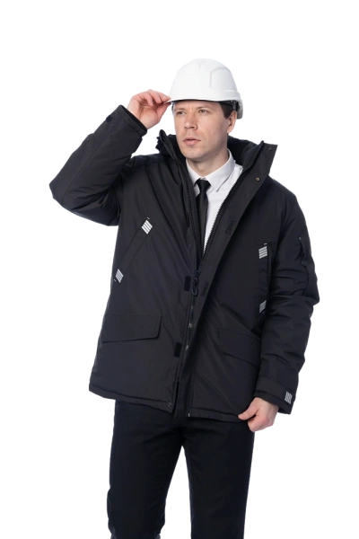 Парка Brodeks KW 204 зимняя (черный)