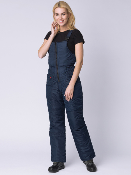 Полукомбинезон САКРИН зимний женский (т.синий)