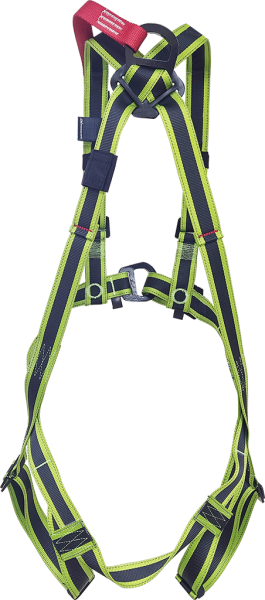 Страховочная привязь СП-02-01 искробезопасная со спинным удлинителем и идентификационной книжкой