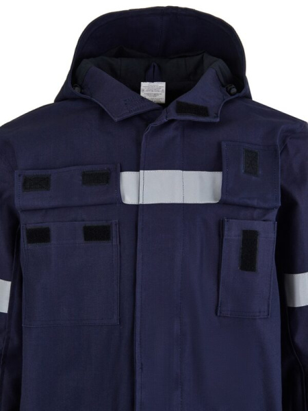 Плащ термостойкий ЭНЕРГИЯ тип ПВУ-1 45,3 (синий)