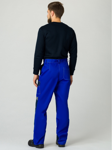 Костюм ФОРМУЛА с БР (васильковый/т.синий/св.серый)