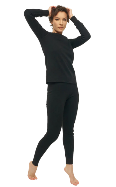 Термобелье ЭДВАНС ФРОСТ женское (черный)