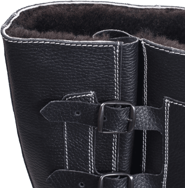 Сапоги TURBO ПУ/нитрил высокие с КП нат. мех