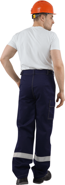 Костюм МЕГАСТАТОЙЛ с БР (т.синий/серый/оранж)