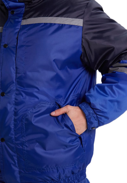 Костюм СТИМ зимний с ПК (василек/т.синий)