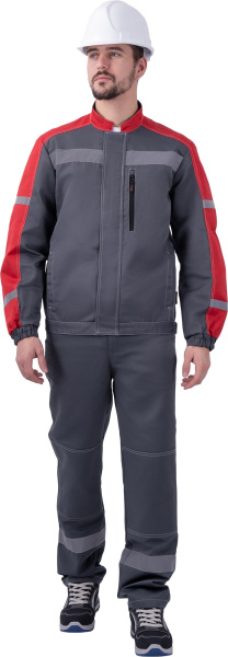 Костюм РОУД с ПК (серый/красный)