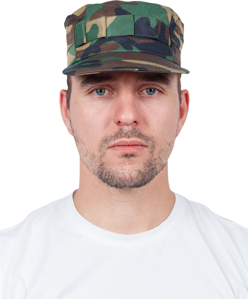 Кепка ЛЕС (кмф/зеленый)