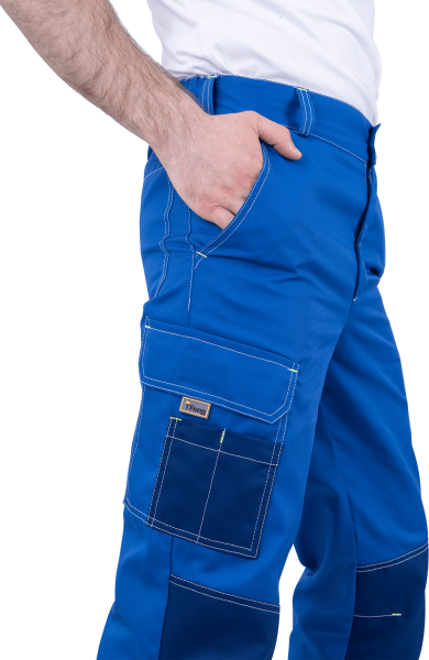 Брюки ТУРБО SAFETY (василек/синий)