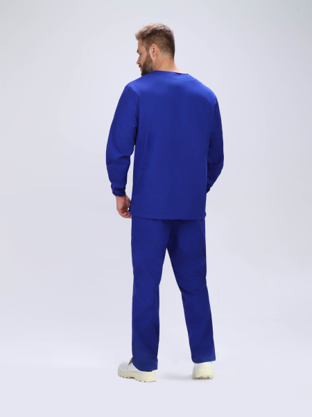 Костюм ХАССП-БАЗА с БР (васильковый)