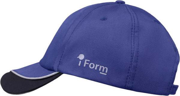 Бейсболка IFORM (синий/черный)