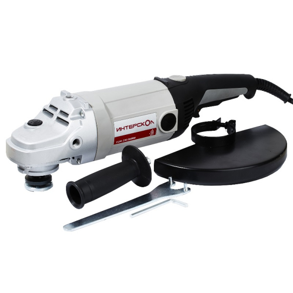 Угловая шлифовальная машина ИНТЕРСКОЛ УШМ-230/2600М 674.1.0.00 2600Вт 230мм