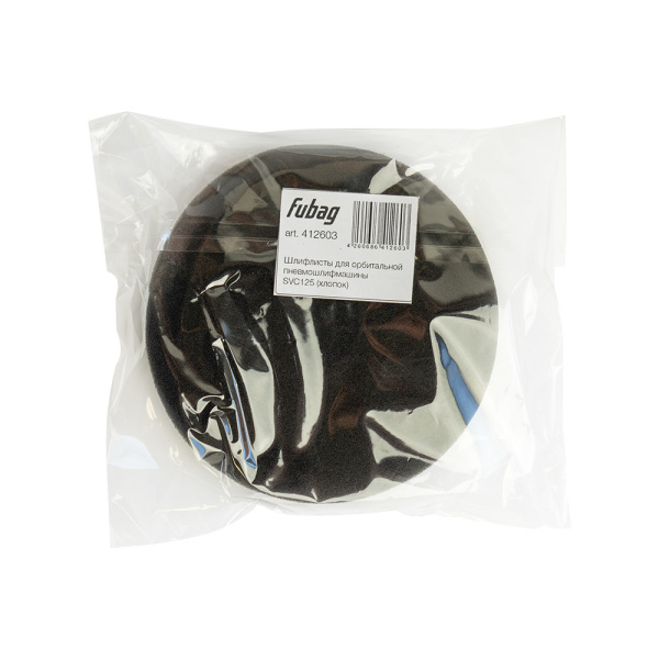 Шлифлисты для орбитальной пневмошлифмашины FUBAG SVC125 хлопок