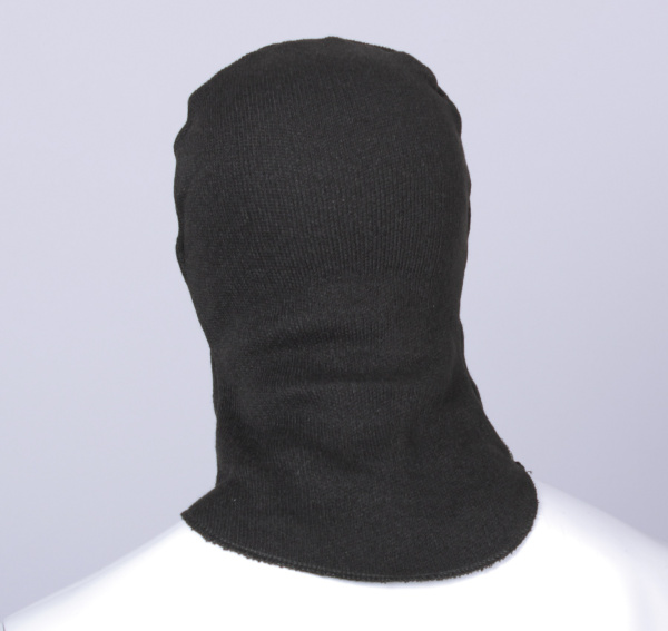 Подшлемник трикотажный зимний (черный)